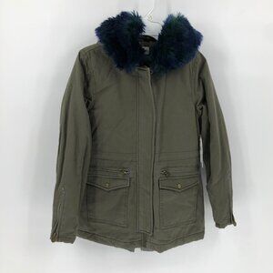 Coffee Shop Girls Long Sleeve Hooded Jacket Sz L